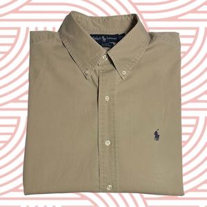 Men’s Polo Ralph Lauren Short Sleeve Button Down Shirt